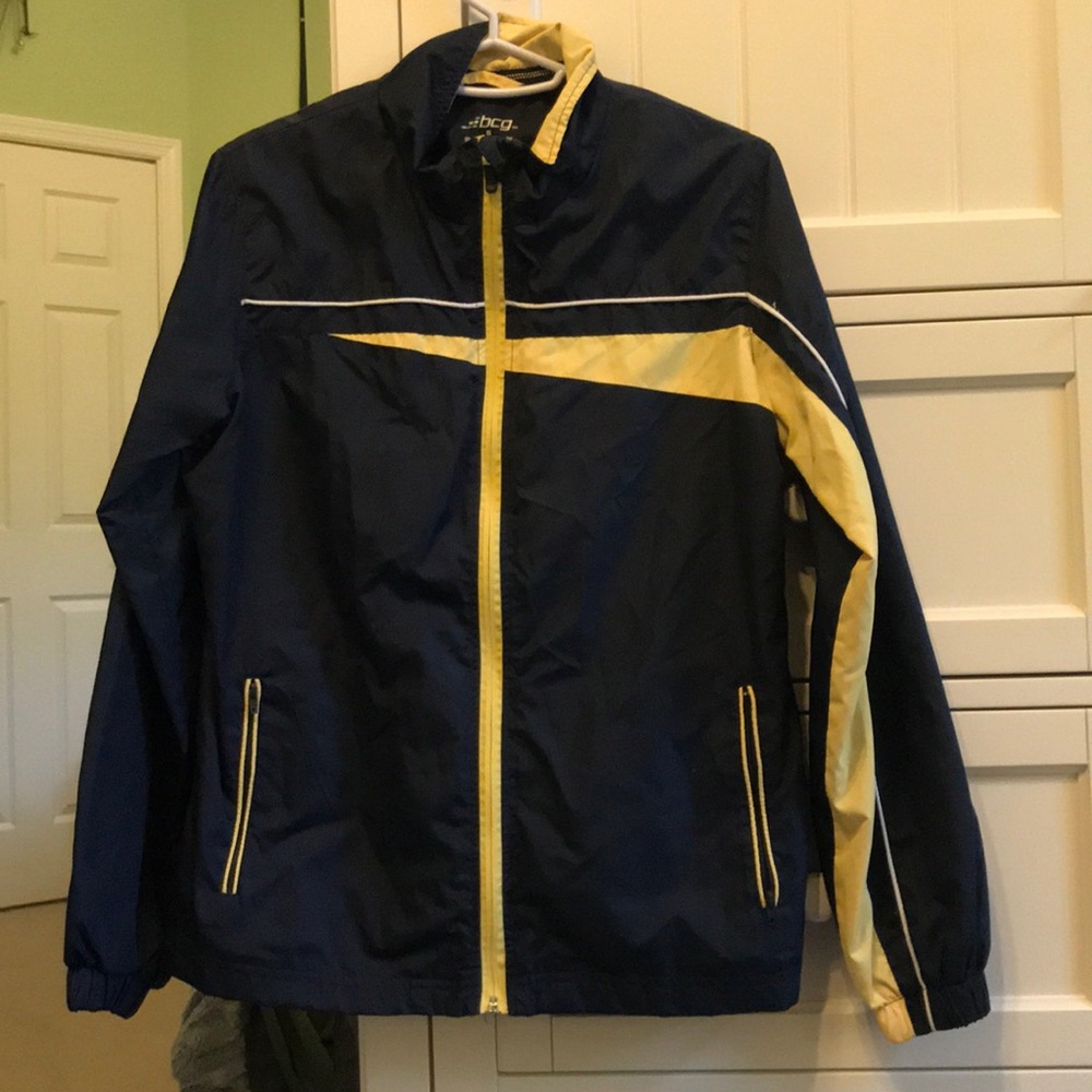 80s style windbreaker